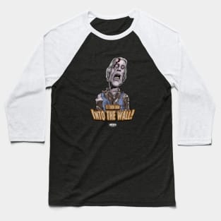 Zombie Construction Worker Baseball T-Shirt